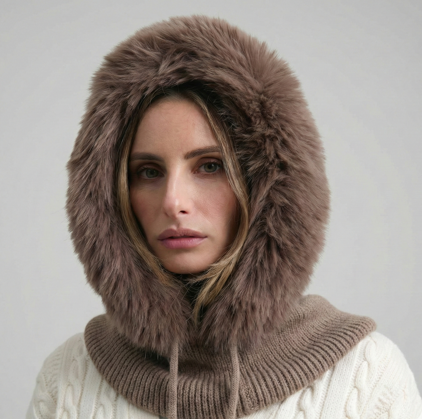 Aurora Frost Hood Balaclava