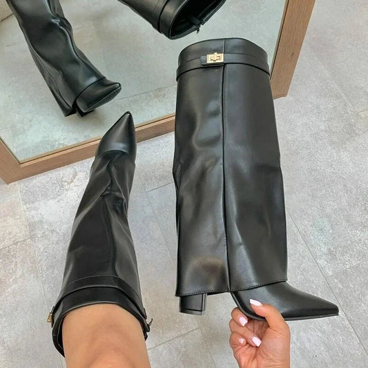 Berlin Buckled Boots
