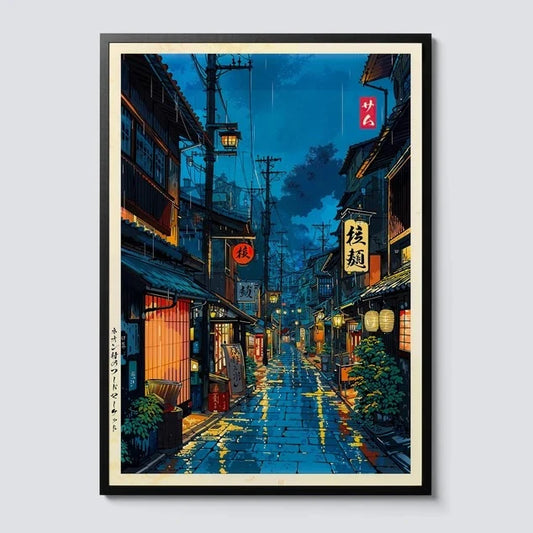Art Poster Nostalgic Japan